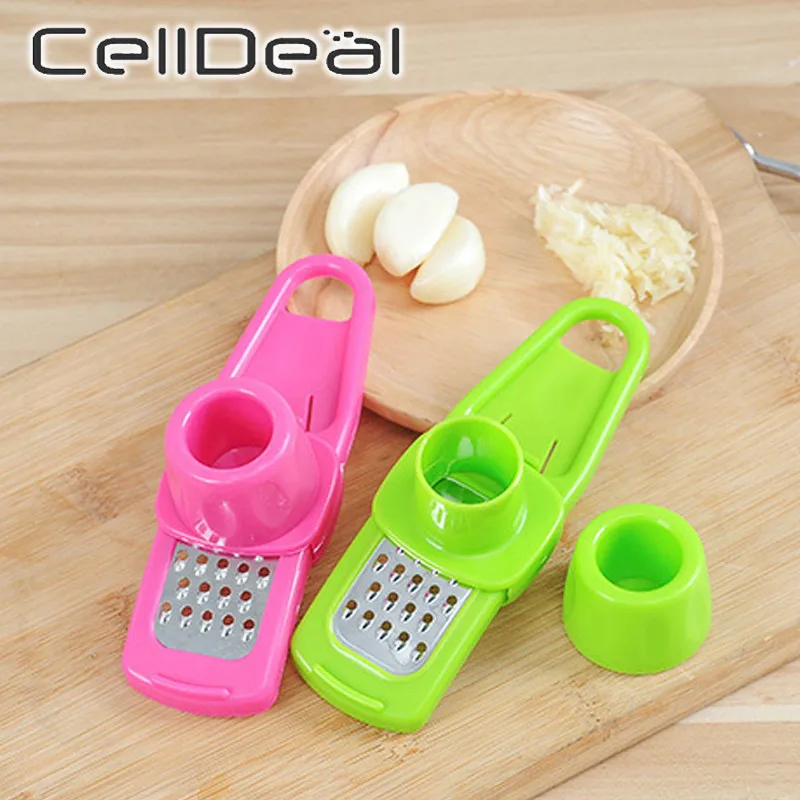 Пресс для чеснока CellDeal измельчитель кухни из нержавеющей стали полипропилен