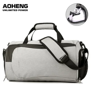 

AoLuHeng Outdoor Storage Training Adjustable Belt Dry Wet Separated Waterproof Outdoor Fitness Travel Handbag Nylon Sport Yoga