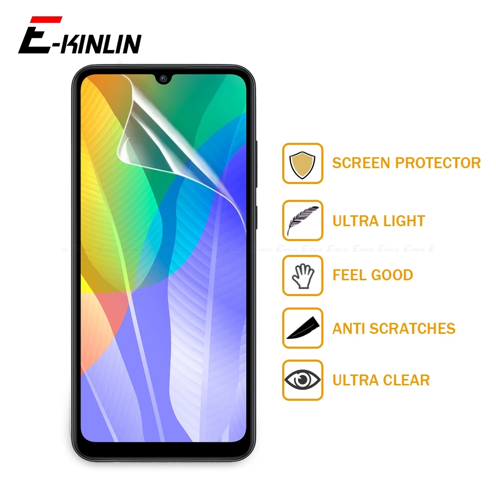 2 шт. прозрачная защитная нано-пленка для экрана HuaWei Y6p Y7p Y8p Y8s Y9 Y5 2019 2018 | Мобильные