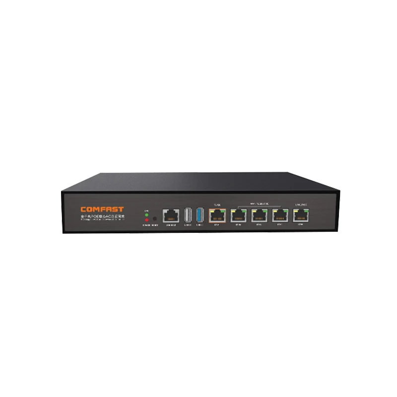 Comfast полный гигабитный AC+ POE коммутатор шлюз маршрутизация мульти WAN баланс нагрузки 4 порта poe проект WiFi wifi-роутер, AC CF-AC101