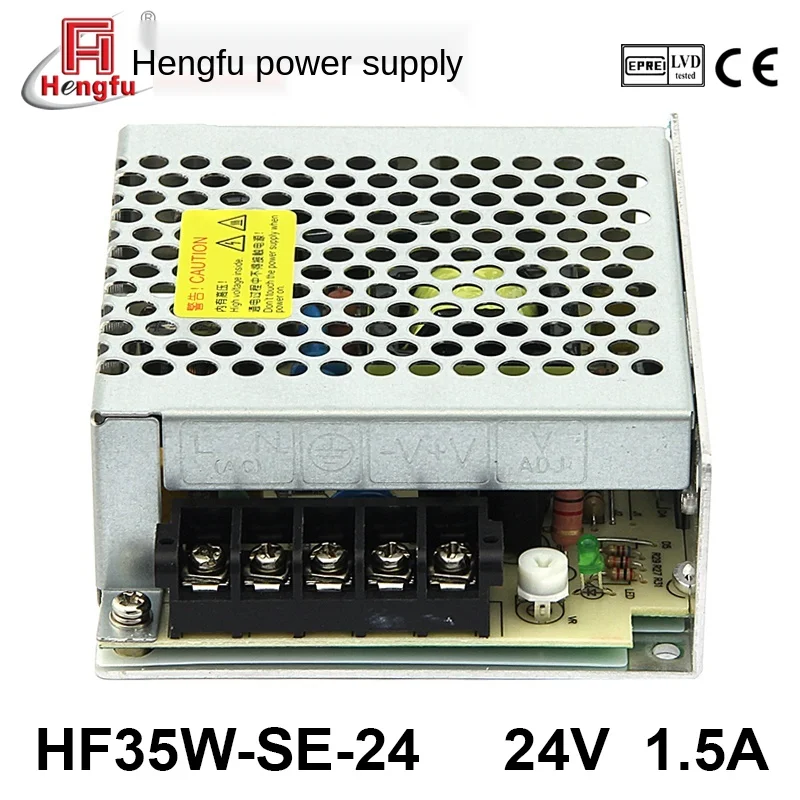 

Factory sale Hengfu Power HF35W-SE-24 DC DC 24V 1.5A Single Output Economical Switching Power Supply