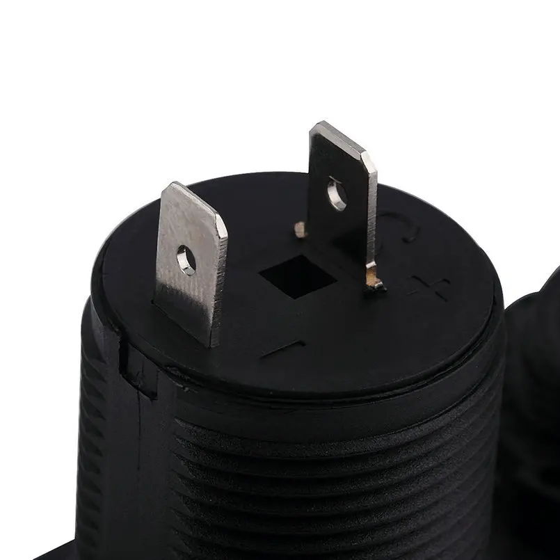 12 В двойной автомобильный Стайлинг прикуриватель гнездо 2 USB адаптер зарядное устройство цифровой вольтметр мощность сплиттер перезаряжаемый электронный