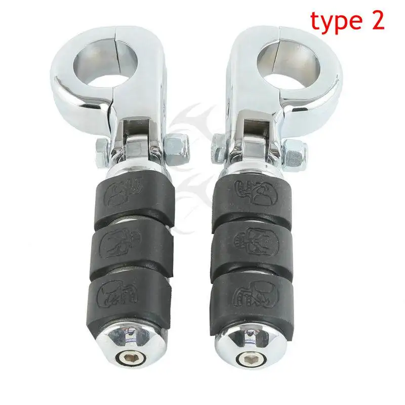 32 мм 1,2" 1 1/4" Highway Bar зажим подножки педали для Harley Touring Electra Street Glide Yamaha Kawasaki Suzuki Honda