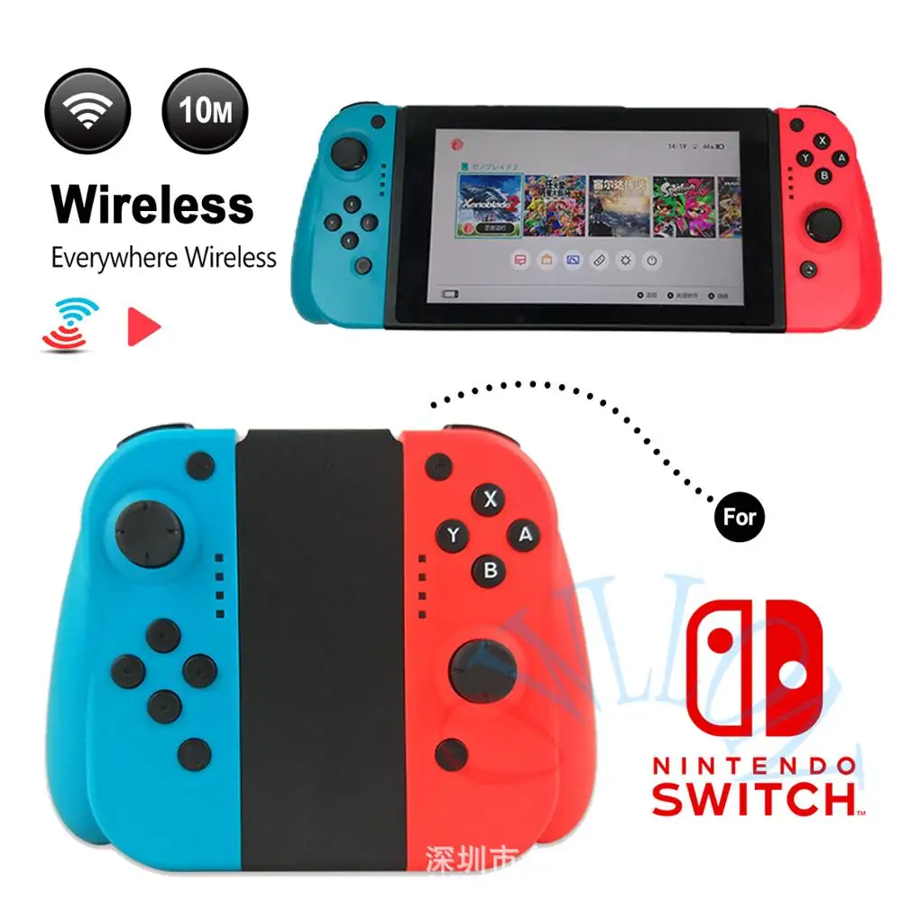 Для nintendo Switch беспроводной Bluetooth Joy игровой контроллер con для nintendo переключатель Левая Правая Ручка Джойстик Геймпад подарок