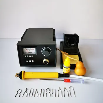 

60W Digital Display Pyrography Machine Gourd Wood Burning Pen Craft Tool Kits LZ-50H2 Pointer Soldering Machine