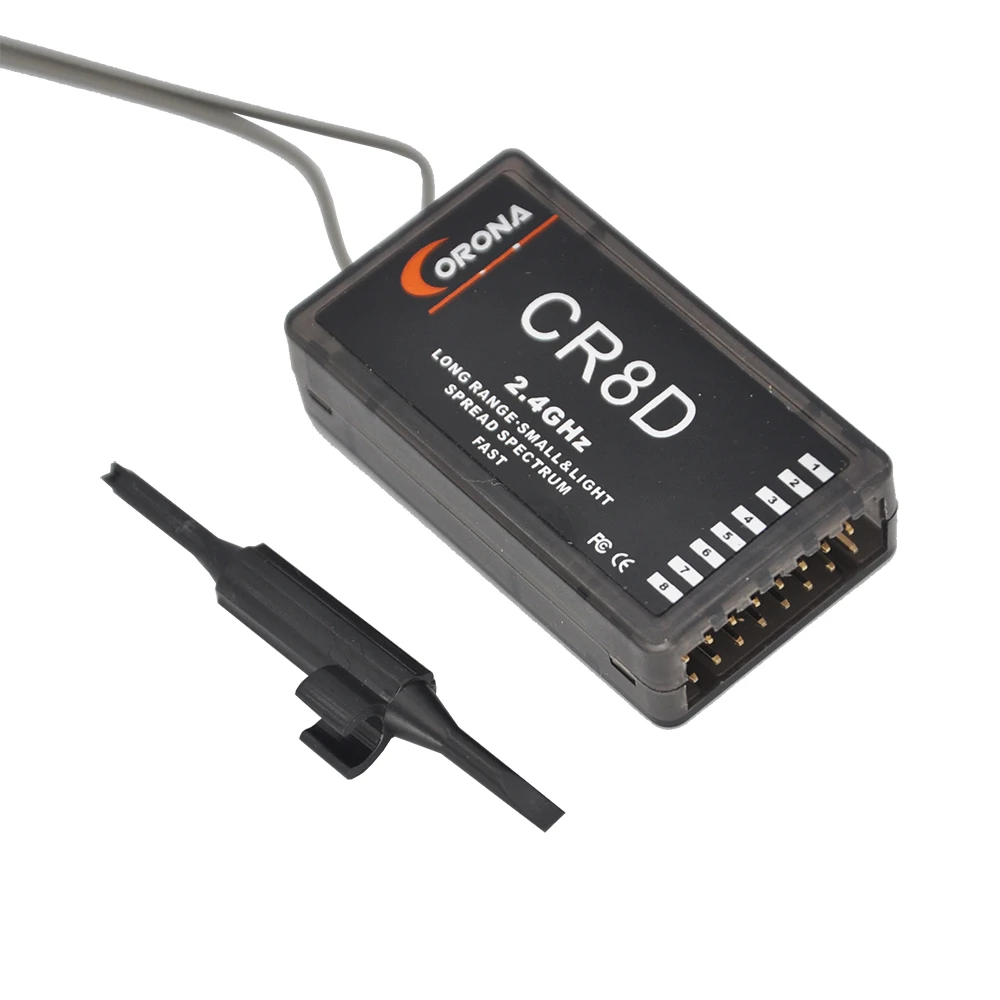 Ricevitore Corona CR3D/CR4D/CR6D/CR8D 2.4G 3CH 4CH 6CH 8CH compatibile con Drone aereo CT8F/CT8J /CT8Z/CT3F/ V2 DSSS RC - Image 5