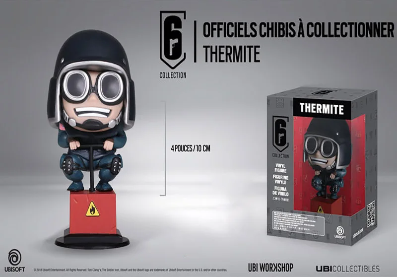

2019 game rainbow six 6 hands Q version Thermite fuze buck ash model gift