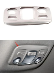 Lampe de lecture arrière pour Peugeot 5008 GT 2017 2018 2019 2020, couvercle de garniture, cadre, autocollant, accessoires d'intérieur chromés 