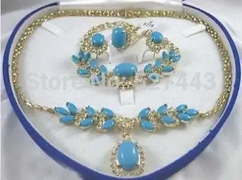 

hot sell new - Wholesale noble Fashion Jewellery natural stone pendant Necklace earrings ring