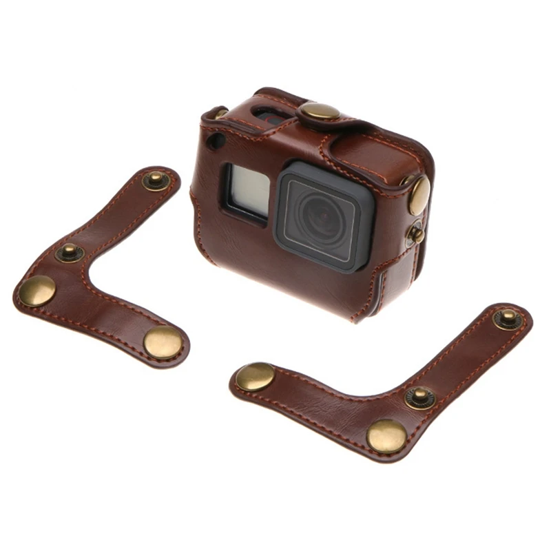 Защитный чехол для Hero 7 6 Black Edition PU кожаный чехол для защиты для Go Pro Hero 7 6 5 Аксессуары для экшн-камеры - Colour: CE