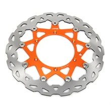 Motocicleta 320mm cnc disco de freio flutuante rotor para ktm exc gs excf sxs sxf sxf xcw xcf mxc mx smr lc4 seis dias supermoto duque