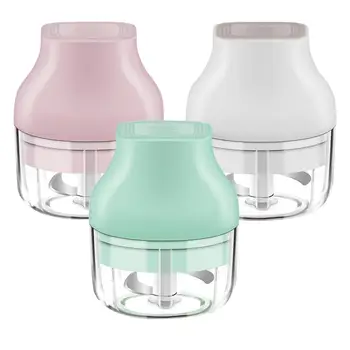 

Mini Electric Garlic Grinder USB Charging Chopper Shredder Press Multi-function Small Food Processor Kitchen Cooking Tools 100ML