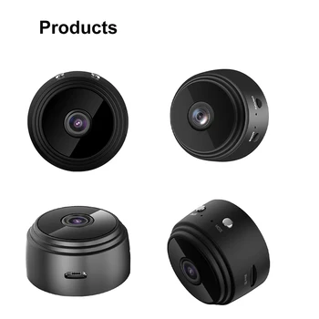 

A9 1080P Wifi Mini Camera P2P Camera Night Vision Wireless Surveillance Monitor