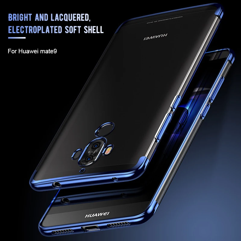 

Soft TPU Case For Huawei P30 P20 Mate 20 30 Pro Lite For P10 Nova 3i 5i Pro Anti-scratch Electroplating Protective Phone Bag