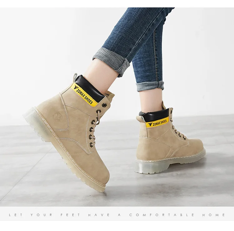 

2019 Autumn New Style Martin Boots British Style Retro Short Boots Versitile Fashion Sports Casual COUPLE'S WOMEN'S Boots