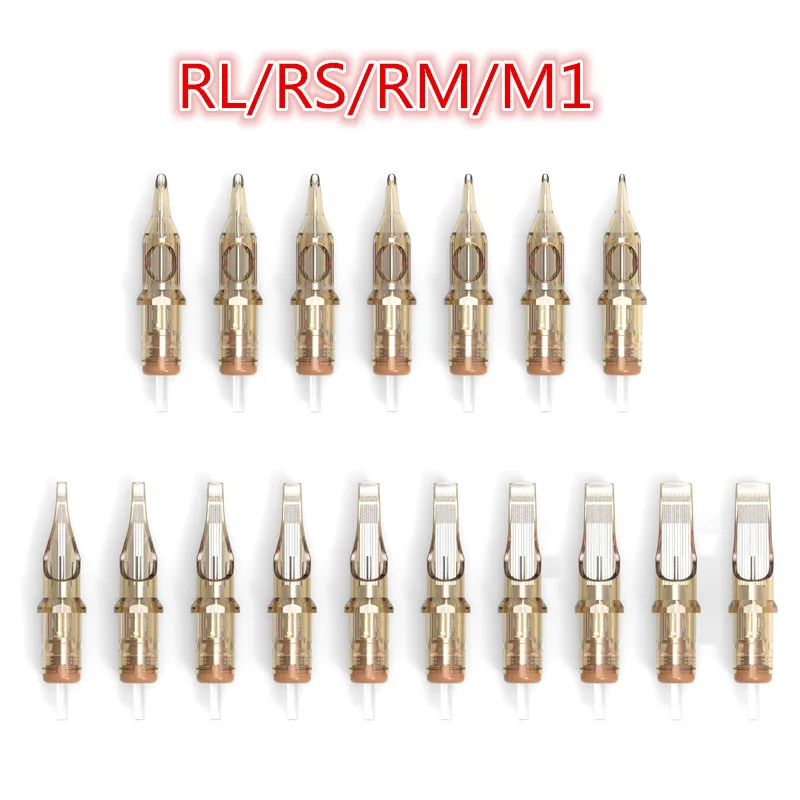 Tattoo Cartridge Needles Tattoo Needles AMBITION Evolved Tattoo Needle Cartridges Round Liner Shader Magnums Permanent Makeup Body Art Supply
