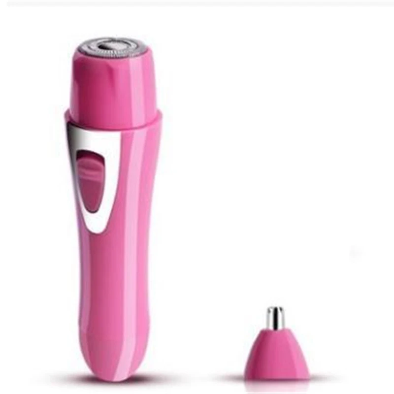 Usb Charging 2 in1 2 в 1 Мини эпилятор для лица USB зарядка леди бритва нос триммер электробритва машина для лица подмышки бикини бритья - Цвет: Usb Charging 2 in1