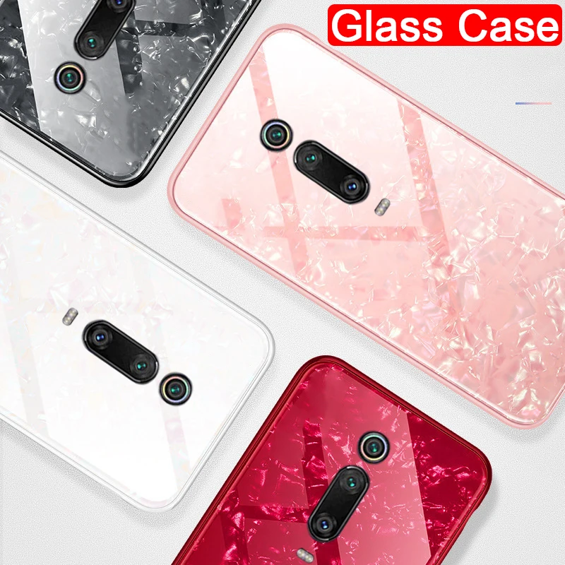 

on Mi9t 3D Marble Tempered Glass Case for Xiaomi Mi 9T 9Tpro Mi9tpro Xiomi Redmi K20 Pro K 20 K20pro Soft TPU Phone Back Covers