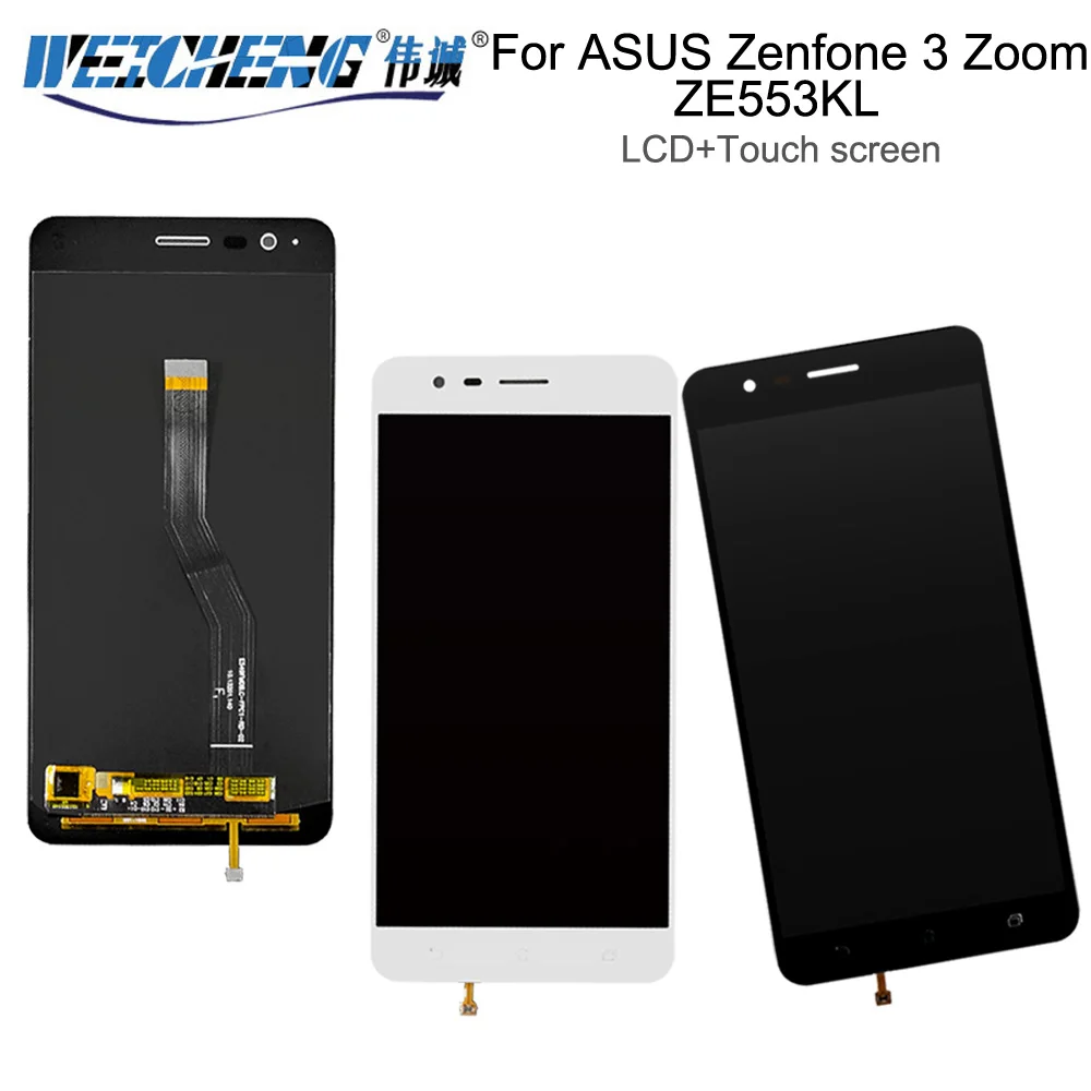 

AMOLED 5.5" New Display For ASUS Zenfone 3 Zoom ZE553KL LCD Touch Screen Digitizer For ASUS ZE553KL LCD Display