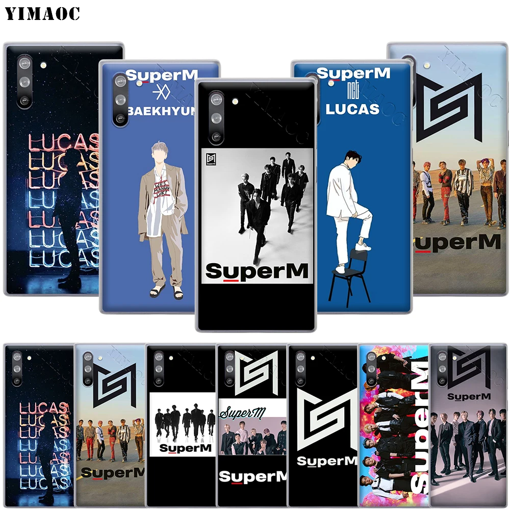 YIMAOC SuperM Case for Samsung Galaxy S10 S9 S8 S7 Plus A70 A60 A50 A40 A30 A20 A10 A50S A30S A20S | Мобильные телефоны и