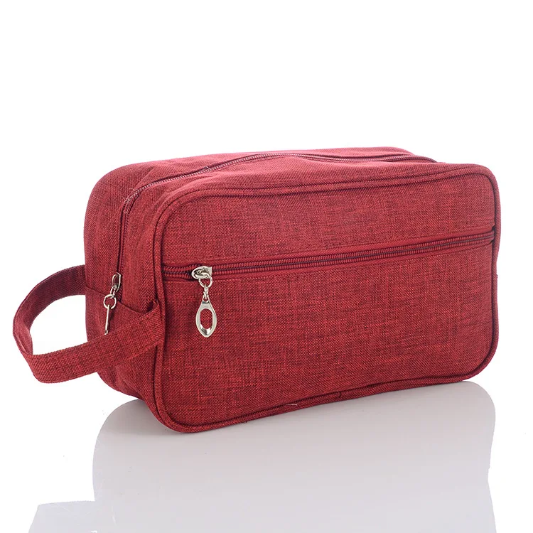 Frosted wine red Косметический мешок для органайзеры для косметики Для женщин для путешествий, органайзер, Водонепроницаемый женская косметичка Для мужчин Красота чехол упаковать косметички - Цвет: Frosted wine red