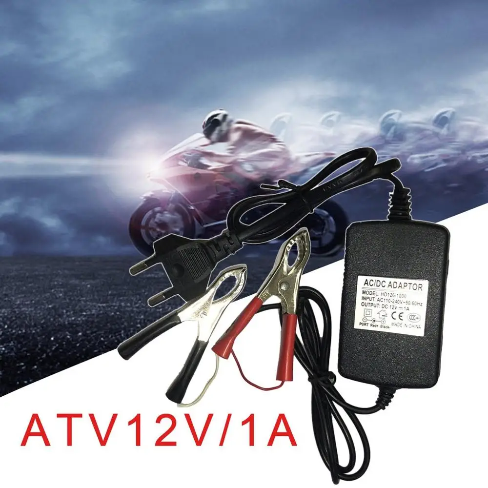 Популярный автомобильный Мотоцикл ATV DC 12 В/1A 15 Вт Универсальное портативное
