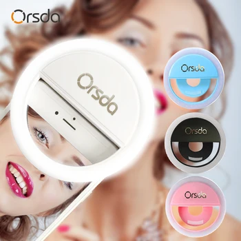 

LED Selfie Light Phone Flash Light Led Camera Clip-on Mobile phone Selfie ring light video Selfie light Phone Fill Light Flash