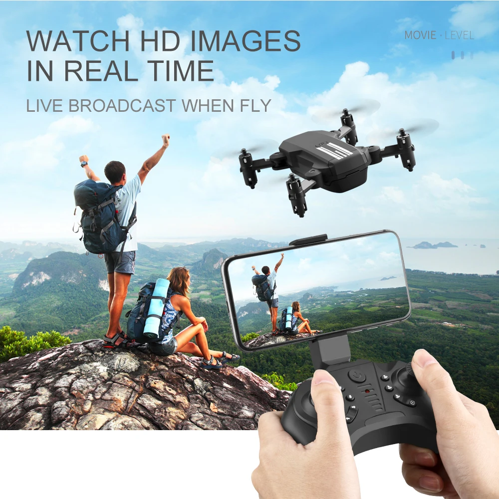 Mini Drone Professional 4K Camera HELICOPTER with Optical Flow Localization