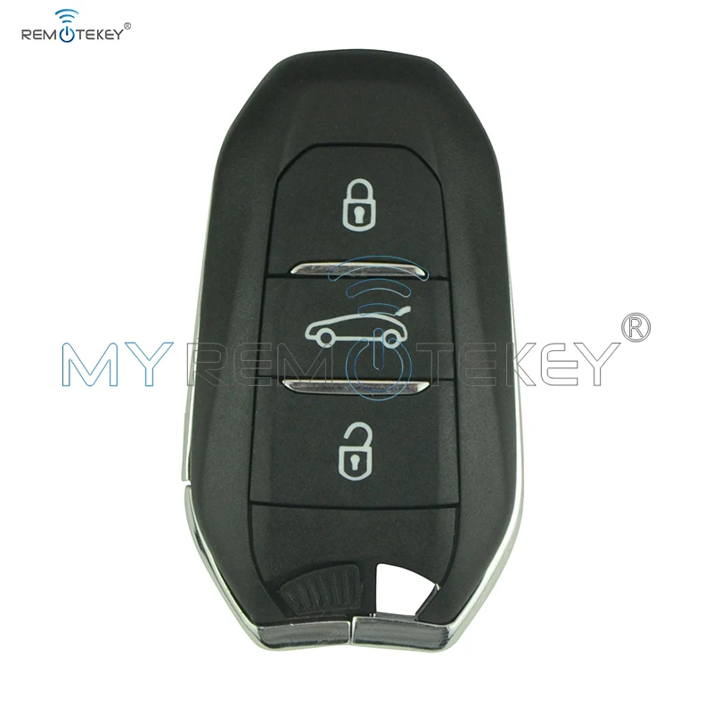 REMTEKEY Aftermarket Smart Key Remote Control 3 Button 433.92mhz Id46 Chip For Peugeot Keyless Entry Car Key
