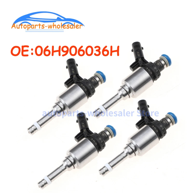 4 шт./партия автомобильные аксессуары 06H906036H 06H906036G для Bosch/Audii Passat/Volkswagen топливный инжектор