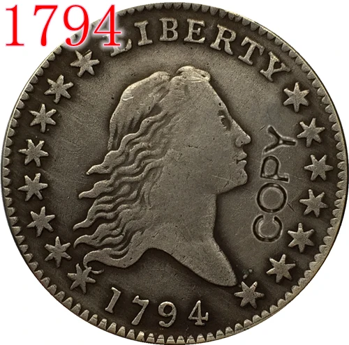 USA 1794 Flowing Hair half Dollar COPY COINS | Дом и сад