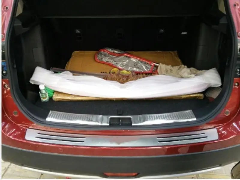 Наружная Задняя накладка на бампер из нержавеющей стали защитный задний багажник из нержавеющей стали аксессуары для Suzuki SX4 S-Cross
