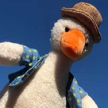 

Ugly Cute Doll Cheer Duck Red Duck Doll Ins Plush toy Duck Creative Expression Pack Plush Toy Holiday Birthday Gift Sp072