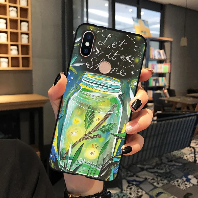 yhcpingz TPU для Xiao mi Red mi 7 6 Pro 6A 5 Plus 5A модная трендовая 3D крышка тиснения для Xiaomi mi 8 A2 Lite 9T Pro 9 SE A1 Pocophone F1 чехол - Цвет: yhcpingz