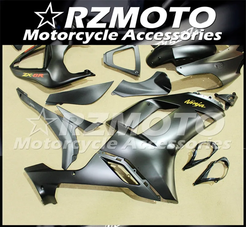 Мотоциклетный обтекатель abs Подходит для Kawasaki ZX6R 636 ZX-6R 2007 2008 корпусные детали пресс-форм Магазин № 0291