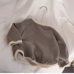 Children's Cotton Long Sleeve Sweatshirt - Cozy Spring & Autumn Top 1-6Y - 12M (Coffee)
