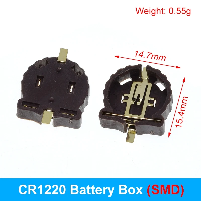 TZT CR2032 CR2025 CR1220 Knopfzellen Batterie Sockel Inhaber Fall Abdeckung Mit AUF-OFF Schalter 3V 6V Batterie Lagerung Box – Detail 22