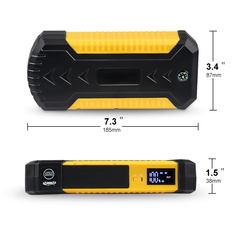 88000mAh авто аварийное пусковое устройство 12v 600A портативный автомобиль стартер