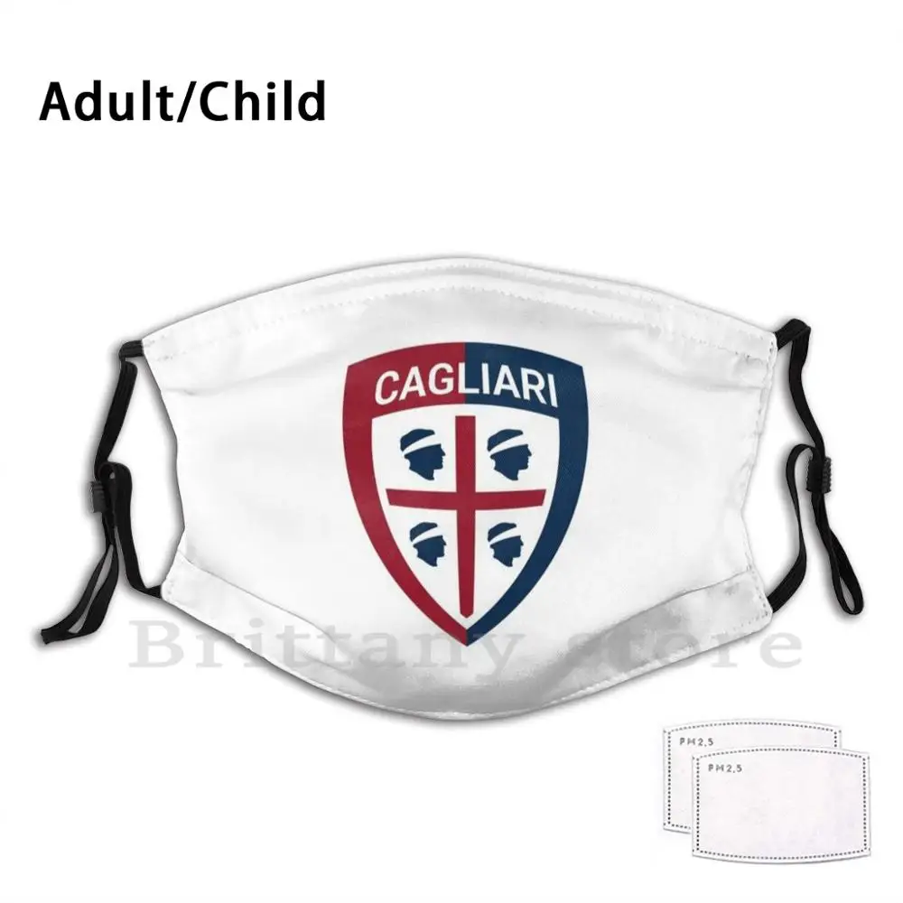 Кальцио печати моющийся фильтр евро футбольные лиги маска Италия клуб Футбол |