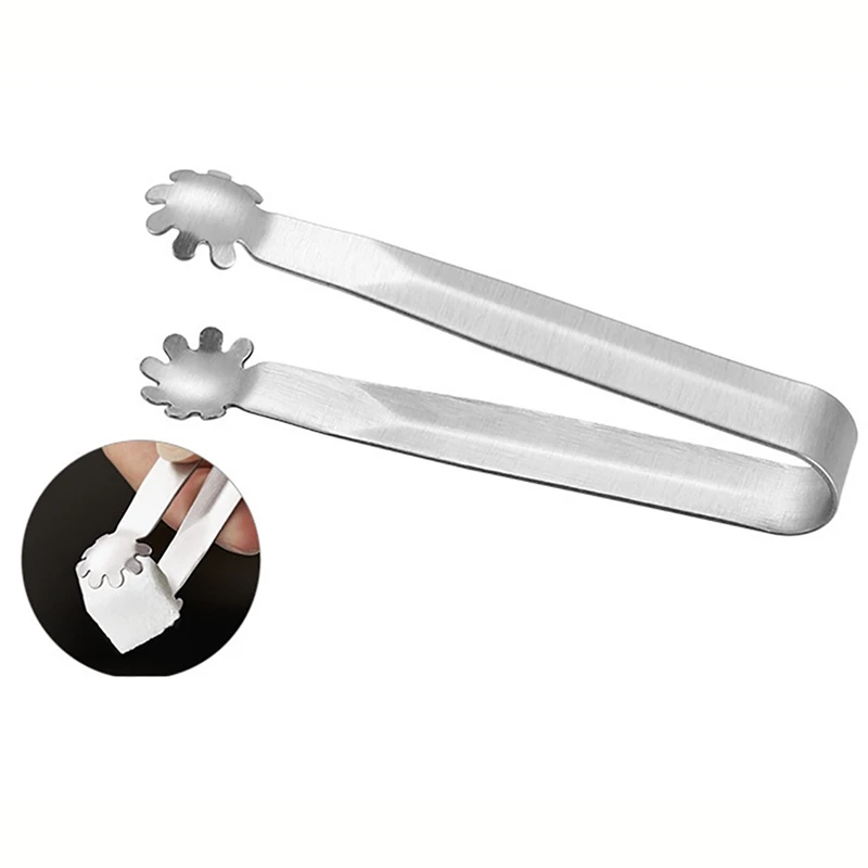 1PC Mini Ice Tongs Stainless Steel Food Clips Universal Bread BBQ Bar Party  Supply Portable Sugar Clamp Tea Tongs Kitchen Tool|Ice Buckets & Tongs| -  AliExpress