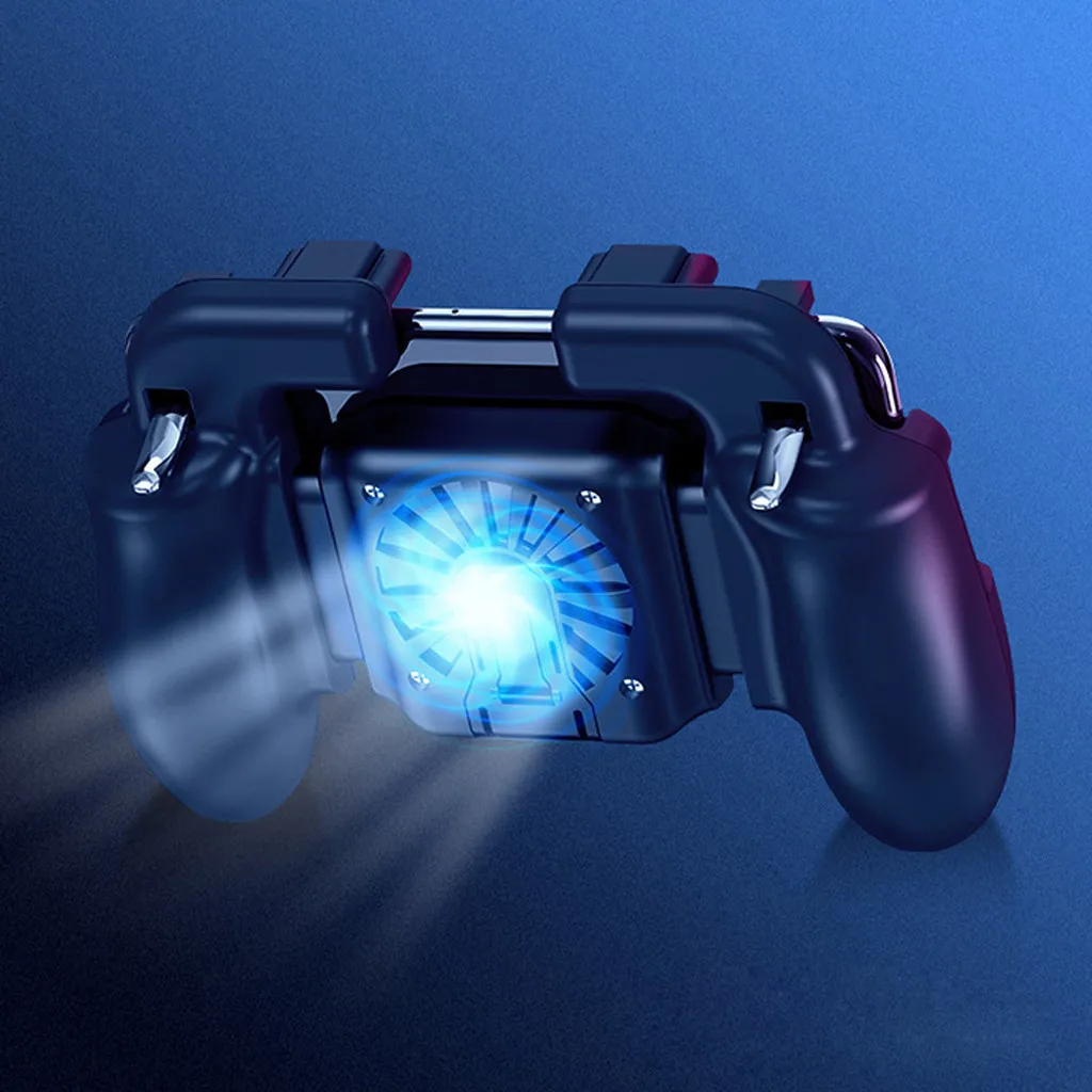  Mobile Game Controller Gamepad Trigger For PUBG 4in1 Cooling Gamepad Shoot And Aim Trigger button f