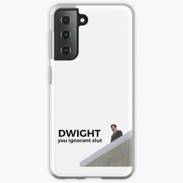 Dwight You Unknown Slut офисный чехол для телефона Samsung Galaxy S7 S8 S9 Edge S20 S21 Ultra Note 8 9 10 20 Plus S10e S10 TPU