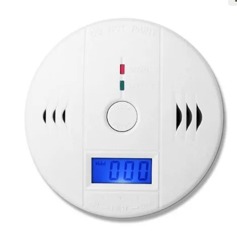 

carbon monoxide alarm detector digital display battery operated