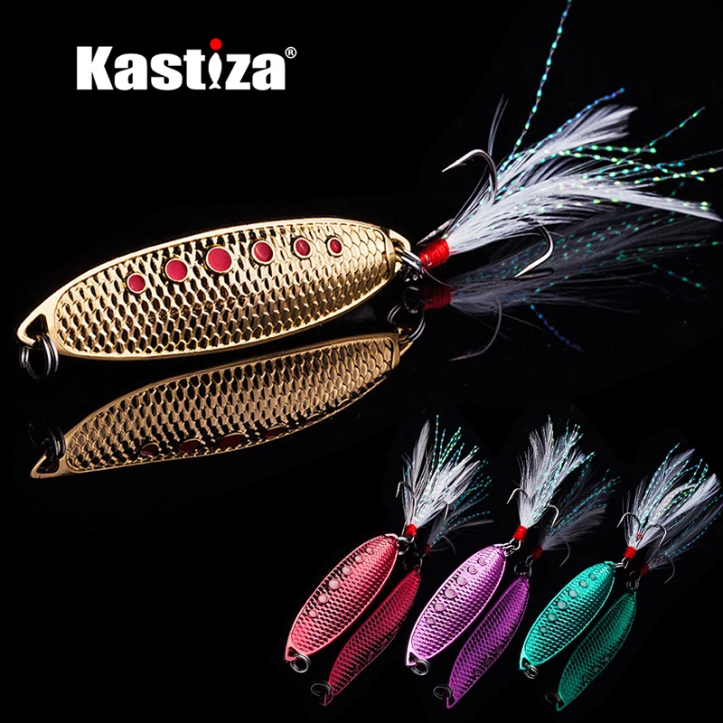 

Hot Shiny Metal Jigging Spoon Fishing Lure Wobblers Spinner Bait Fly Carp Trout Bass Fishing Tackle Pesca Isca Artificial Bait
