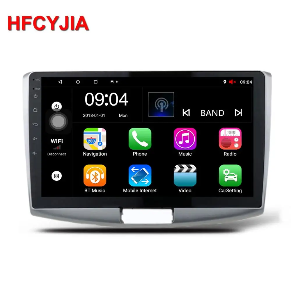 

HFCYJIA 10.1"Android 8.0 System Car Radio Head Unit For Volkswagen Passat CC B6 B7 GPS Navi Screen BT AUX USB SD SWC WIFI Google