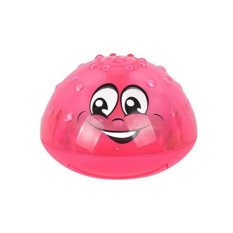 Pink Детские Игрушки для ванны, электрический музыкальный светильник, индукционный разбрызгиватель воды, распылитель, игрушки, светильник для детей, игрушки для ванной - Цвет: Pink