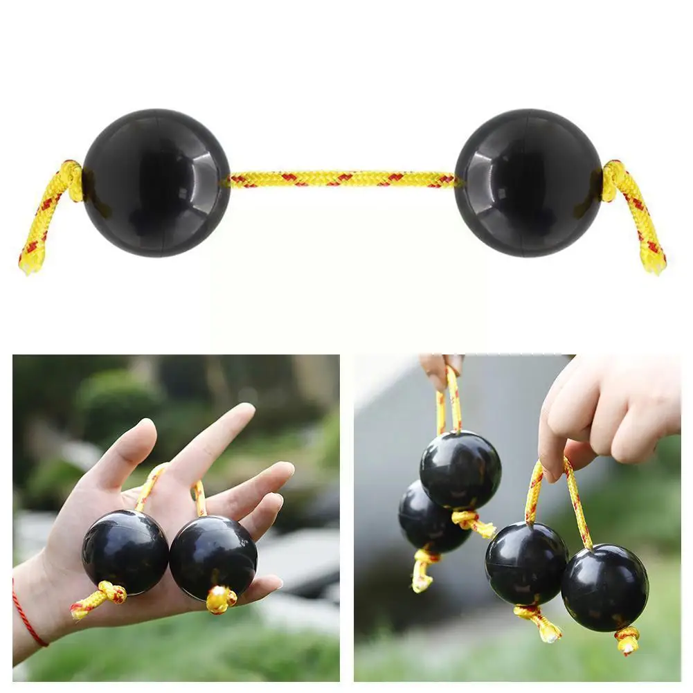 Rhythm Sand Ball Fingertip Rotating Percussion Instrument Musical Shaker Drum Rattle J8T1 |