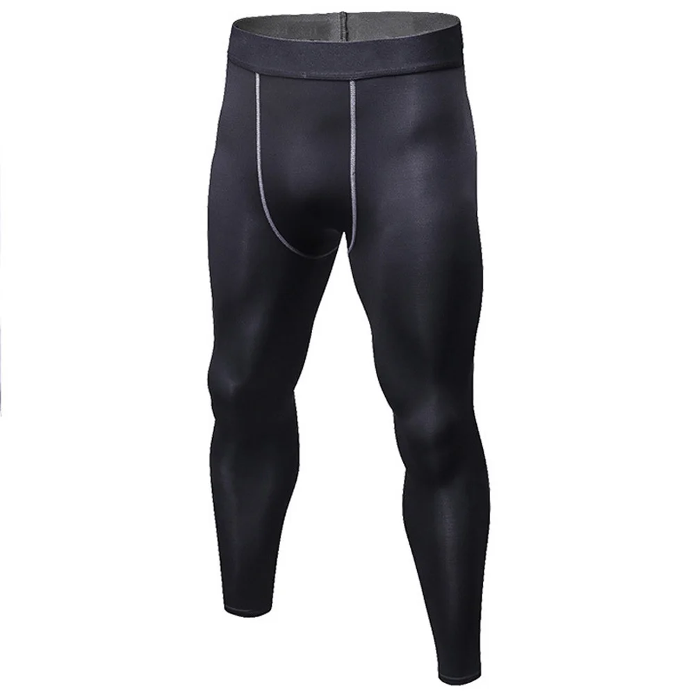 Мужские облегающие тренировочные штаны Спортивные Фитнес тренировочные штаны для бега быстросохнущие SPSYL0103