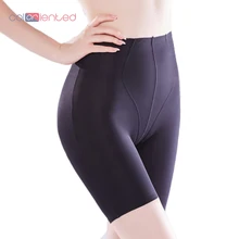 Цветные Новые Бесшовные женские Утягивающие трусы, женские шорты с высокой талией, бесследные шорты для похудения