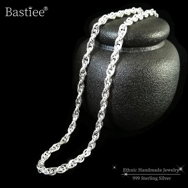 Update 141+ 999 pure silver chain necklace best songngunhatanh.edu.vn